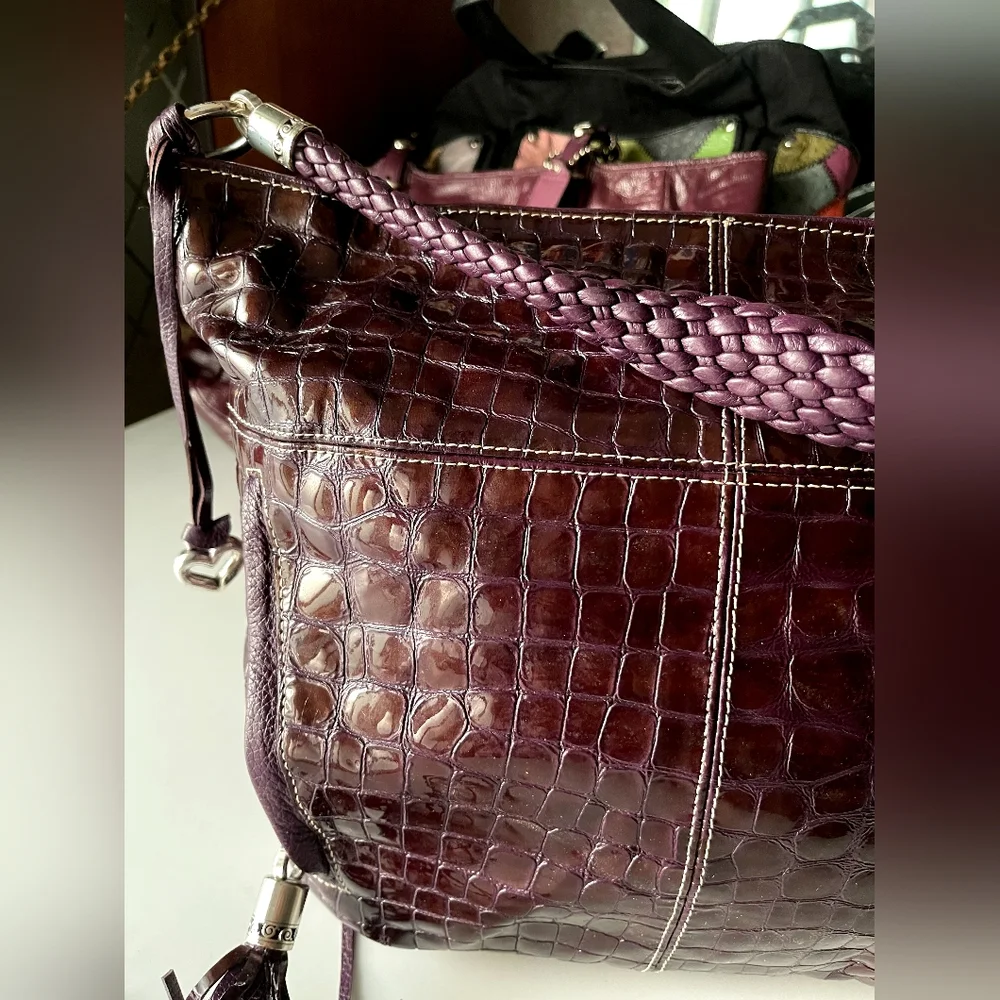 Authentic Brighton bag imported high quality patent leather bag - Picture 8 of 15